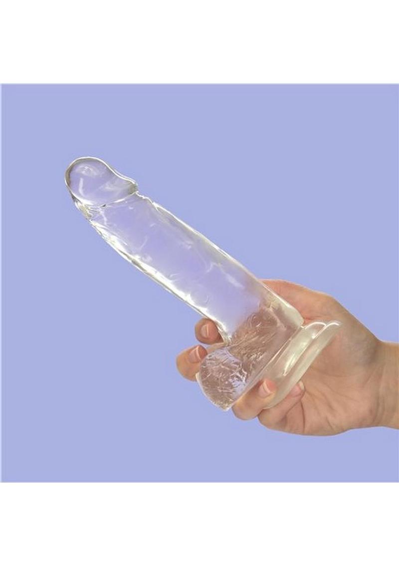 Crystal Addiction Dildo with Balls