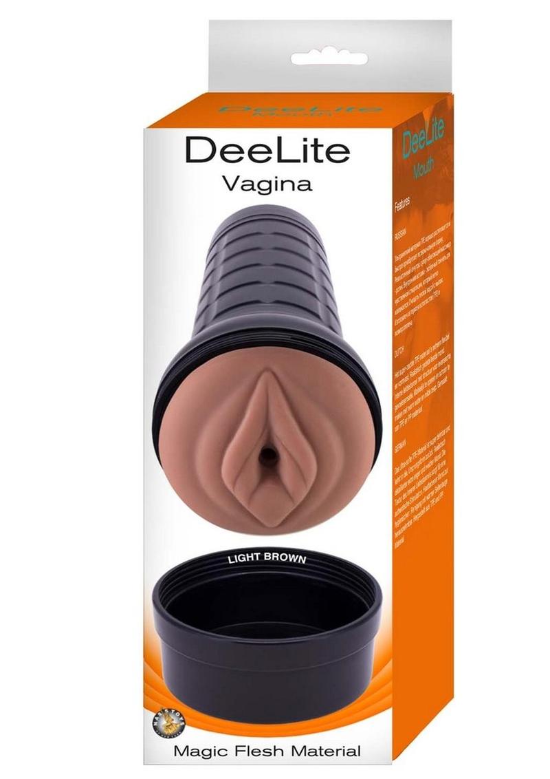 Deelite Vagina Stroker - Caramel