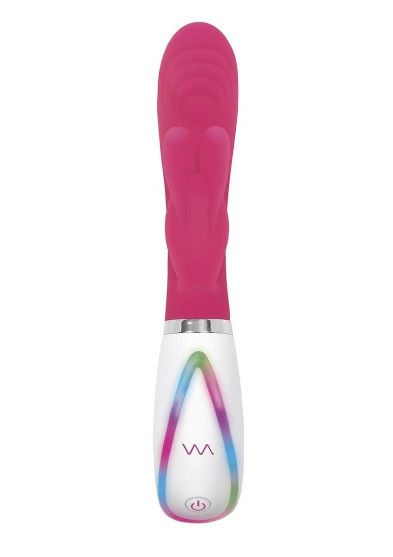 Disco Bunny Rechargeable Silicone Rabbit Vibrator with Dual Stimulation