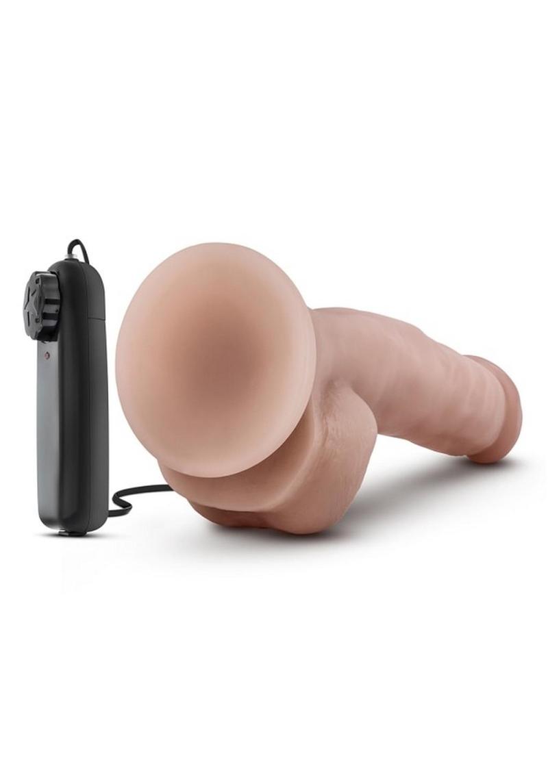 Dr. Skin Dr. Jay Vibrating Dildo with Balls and Remote Control