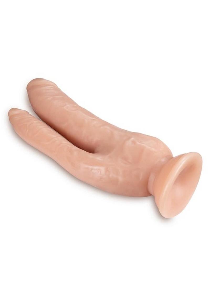 Dr. Skin Dual Penetrating Dildo with Suction Cup