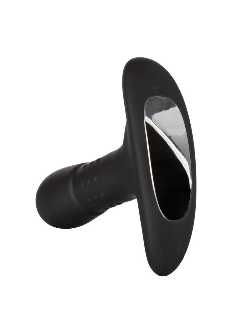 Eclipse Beaded Probe Silicone Rechargeable Vibrating Butt Plug