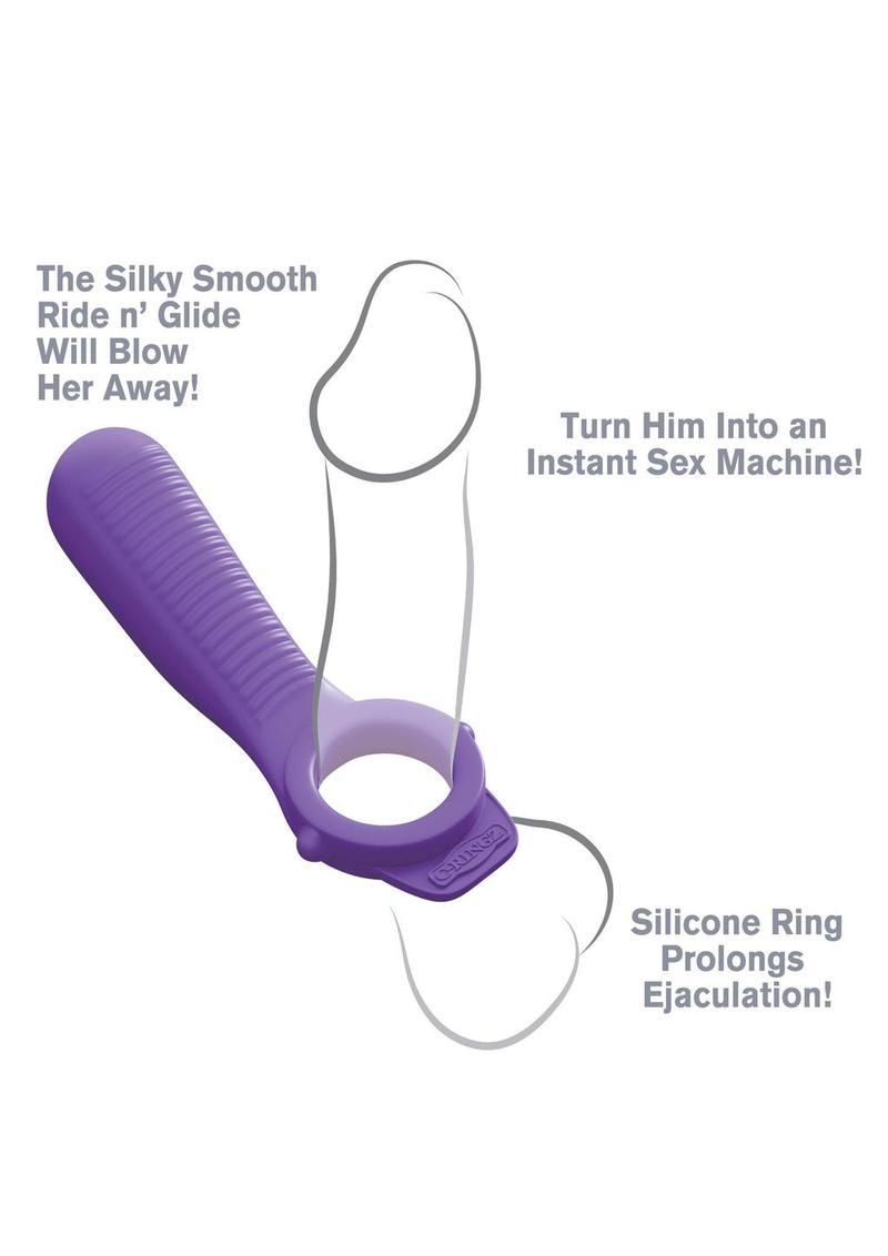 Fantasy C-Ringz Silicone Ride N' Glide Couples Cock Ring