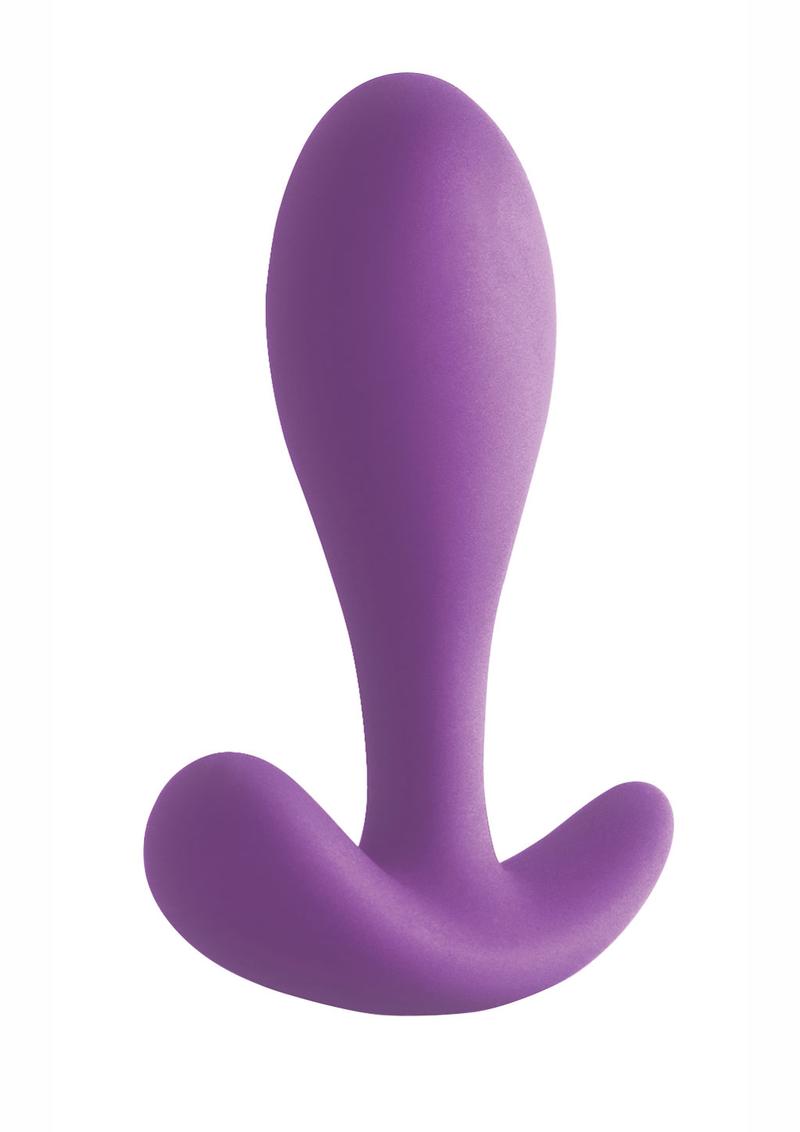 Firefly Ace I Silicone Butt Plug - Glow In The Dark/Purple - Small