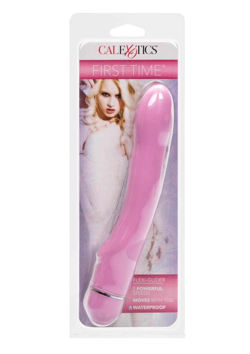 First Time Flexi Glider Vibrator - Pink