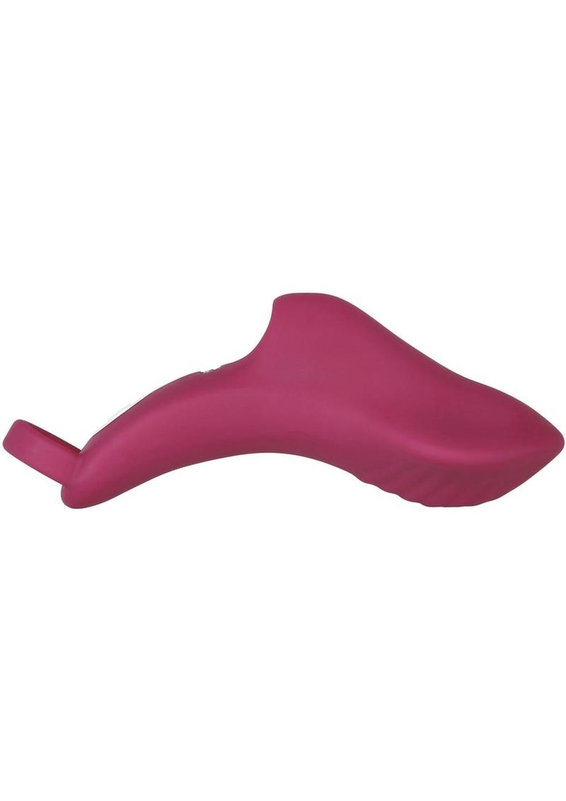 Frisky Finger Rechargeable Silicone Finger-Grip Vibrator