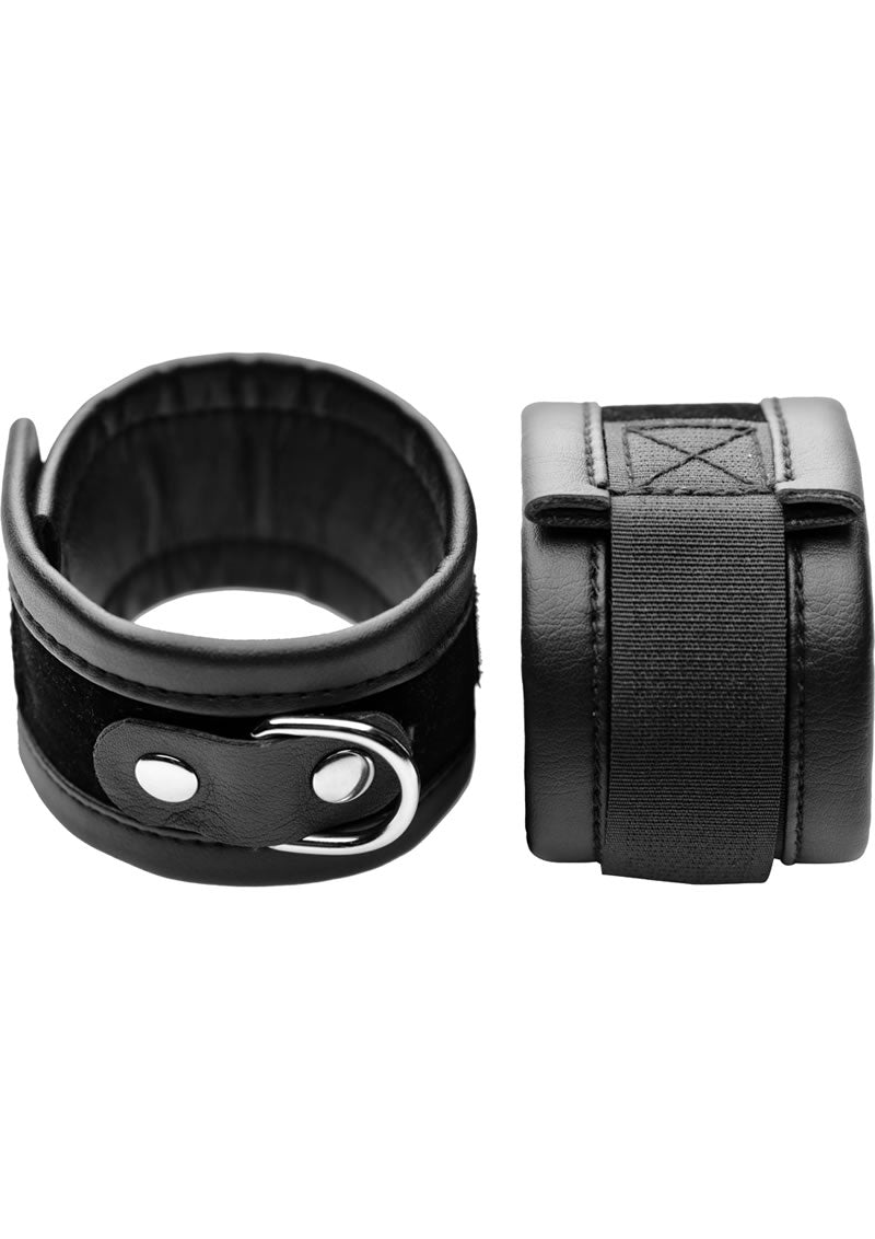 Frisky Handle Me Wrist Cuffs - Black