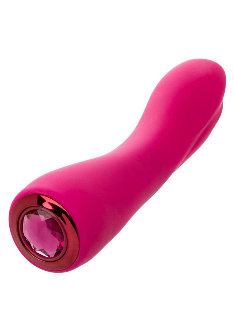 Gem Vibe Collection Curve Rechargeable Silicone G-Spot Vibtator