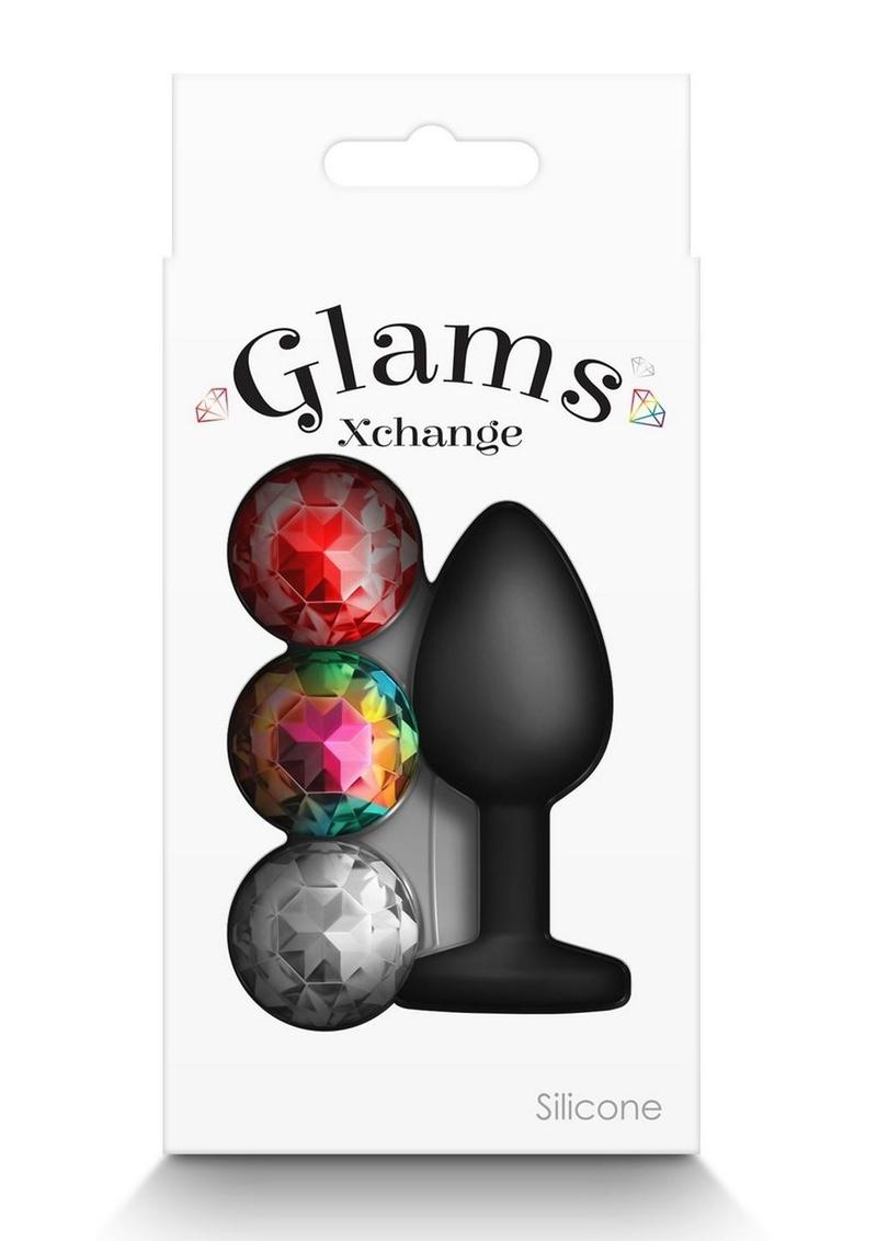 Glams Xchange Round Silicone Anal Plug