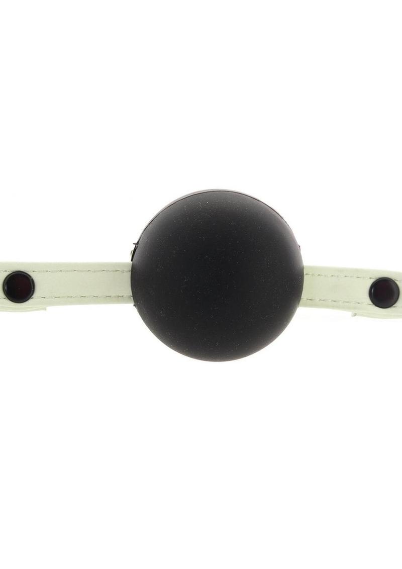 Glo Bondage Glow In The Dark Ball Gag