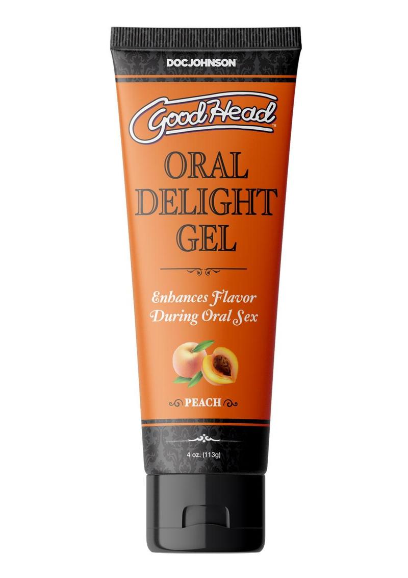 Goodhead Oral Delight Gel Flavored Peach - 4oz