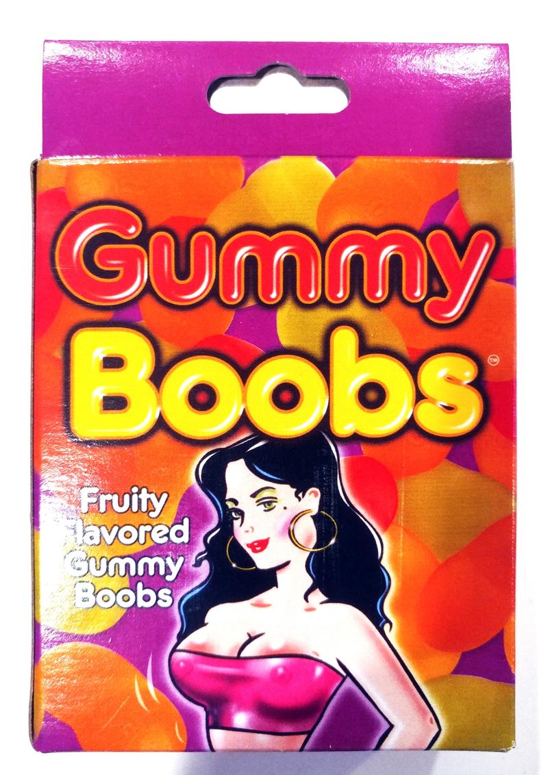 Gummy Boobs Fruity Flavored - 30 Pieces Per Box