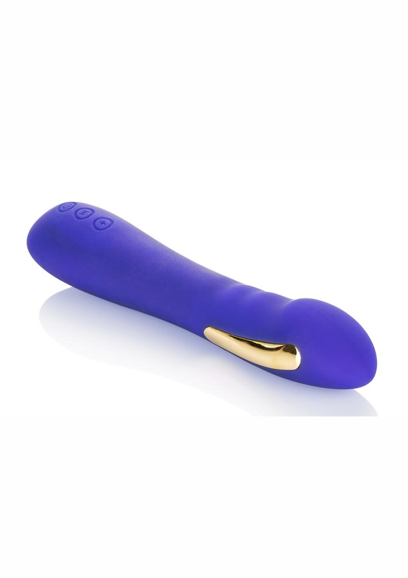 Impulse Intimate E-Stimulator Petite Wand Rechargeable Silicone Vibrating Massager - Purple