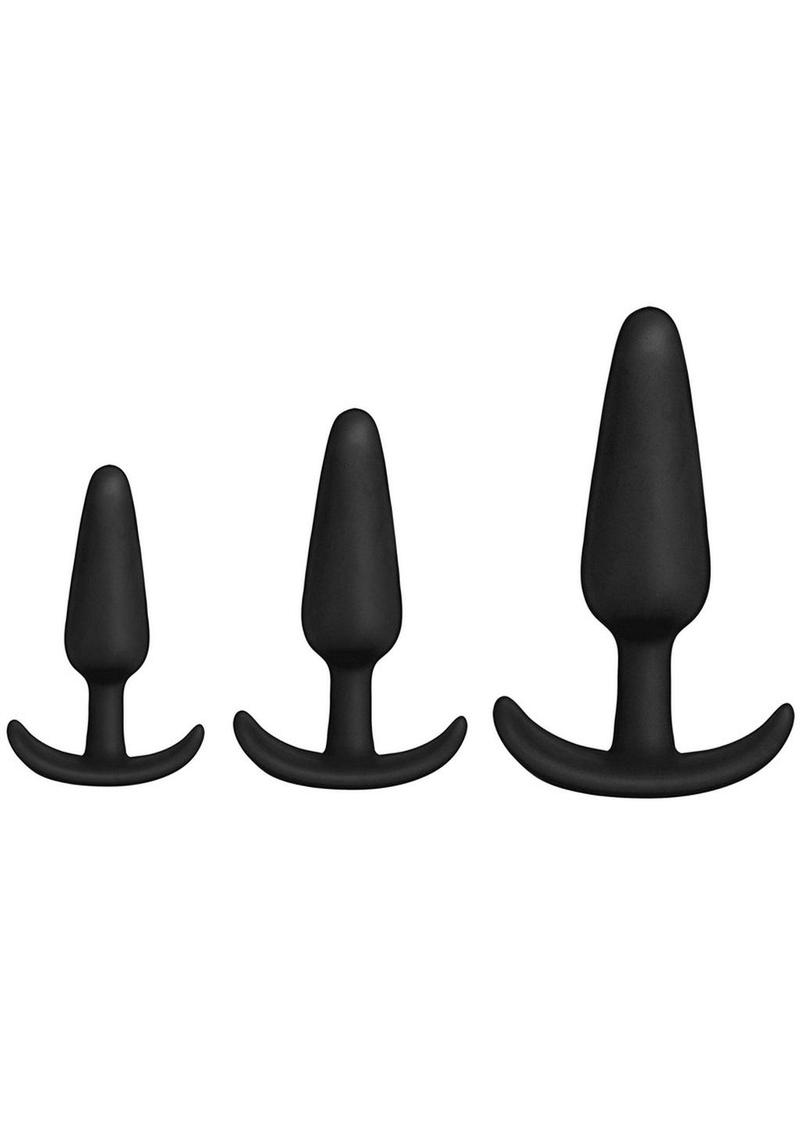 In A Bag Anal Kit - Black - Set Of 3