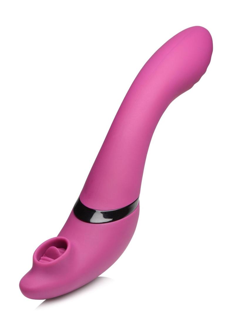 Inmi 7x Swivel Licker 180 Rotating Silicone Licking Vibrator