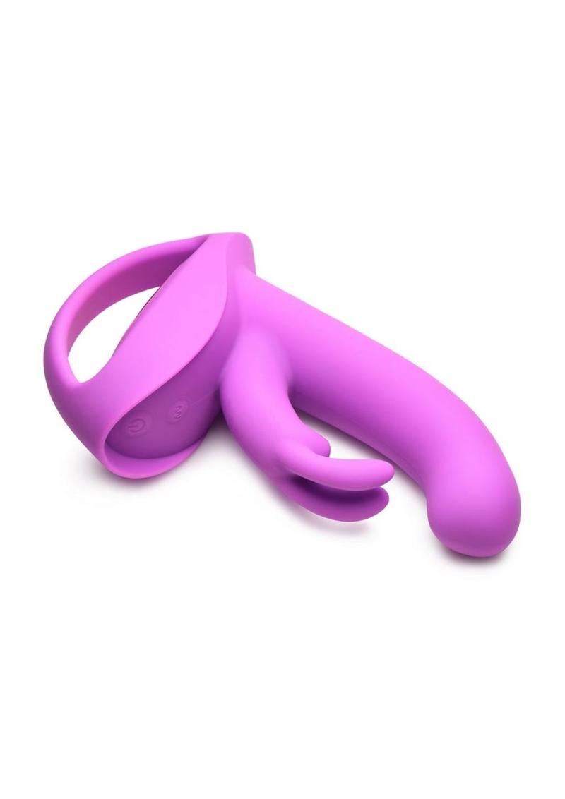 Inmi Come Hither Rocker Rechargeable Silicone Vibrator - Purple