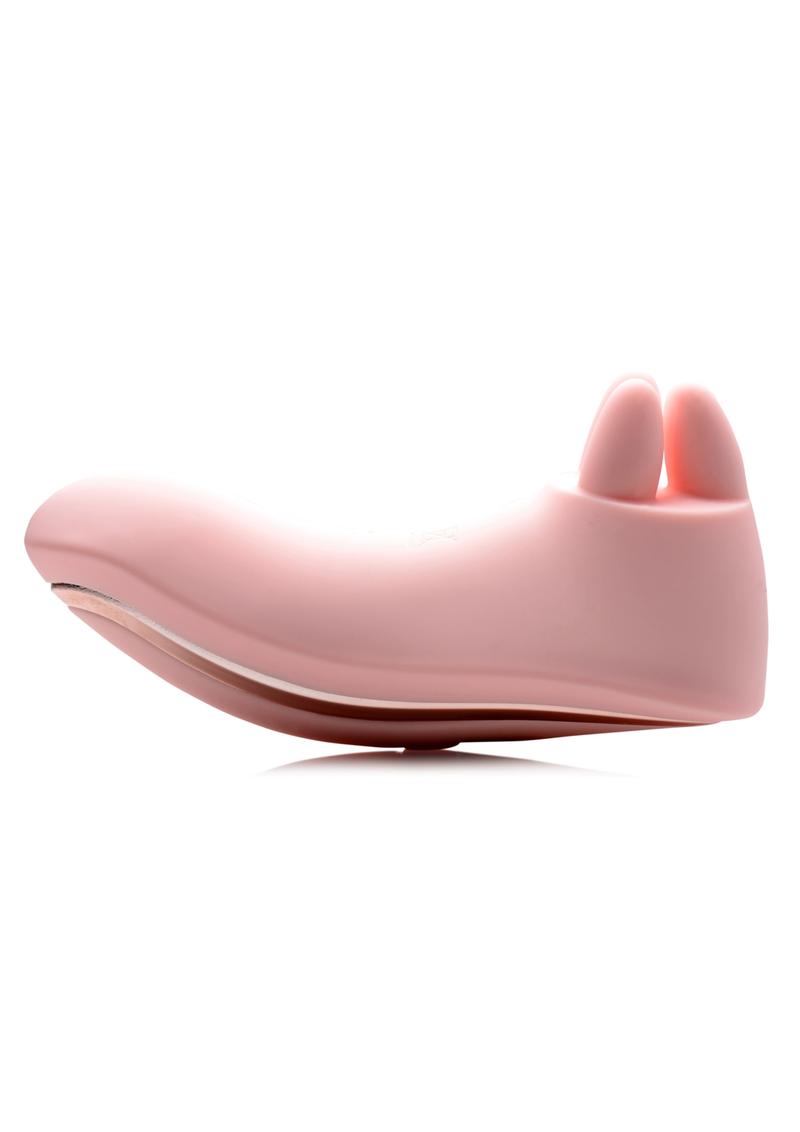 Inmi Vibrassage Fondle Silicone Vibrating Clit - Pink