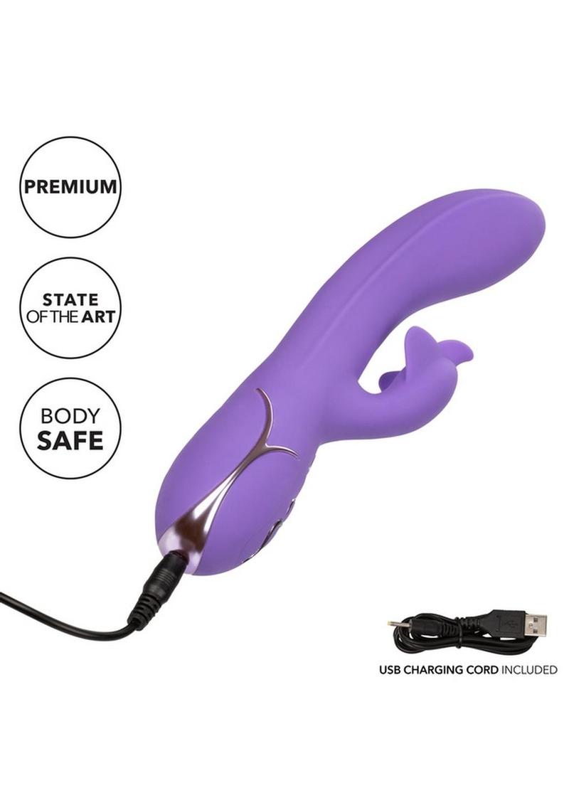 Insatiable G Inflatable G-Flutter Silicone Rechargeable Vibrator