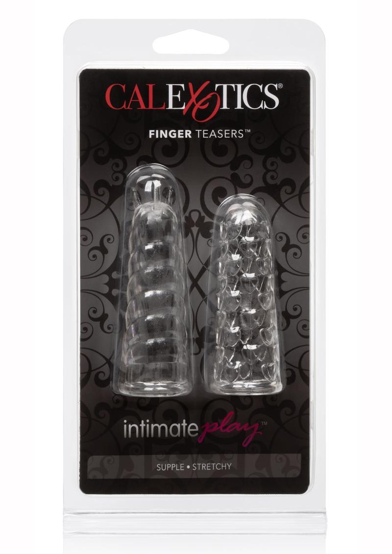 Intimate Play Finger Teasers Silicone Finger Massagers - Clear