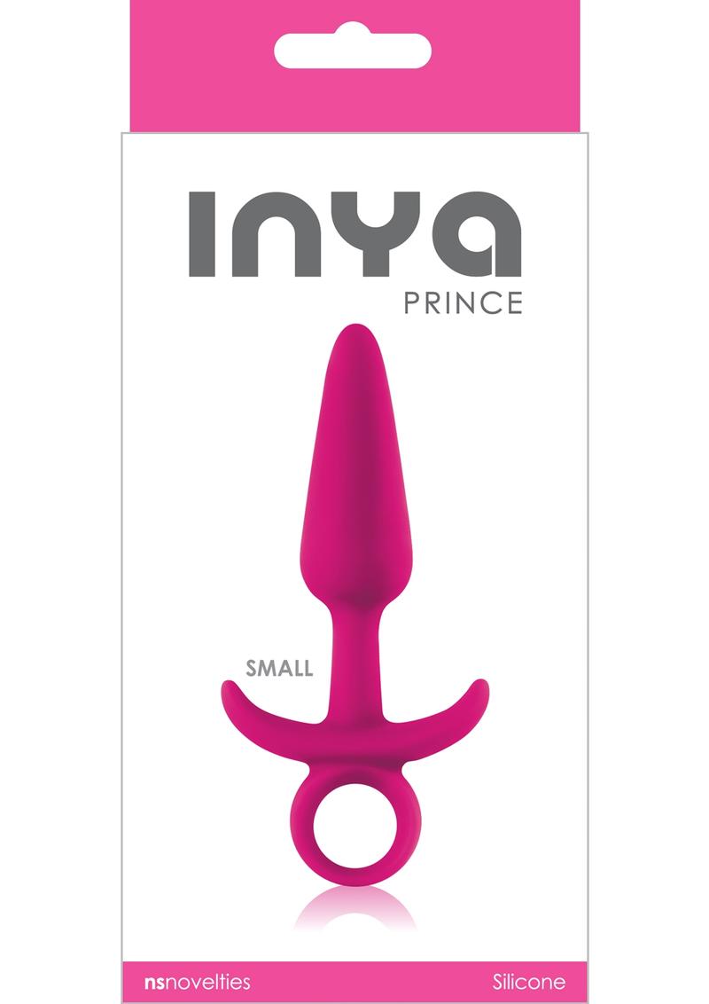 Inya Prince Silicone Butt Plug - Pink - Small