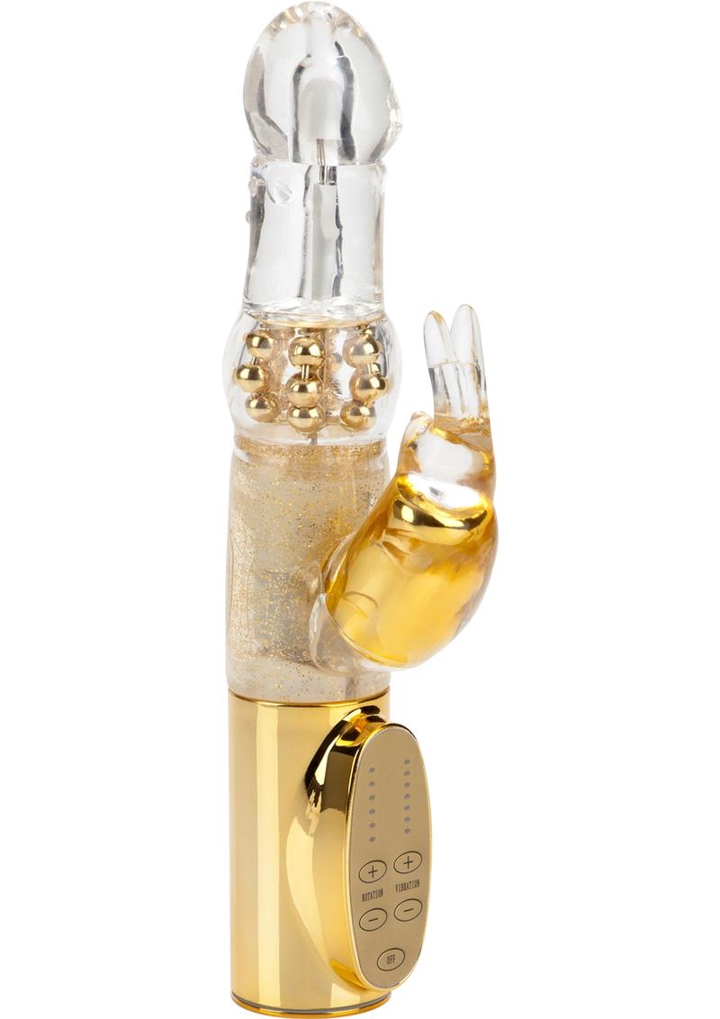 Jack Rabbit Platinum Collection Rabbit Vibrator - Gold