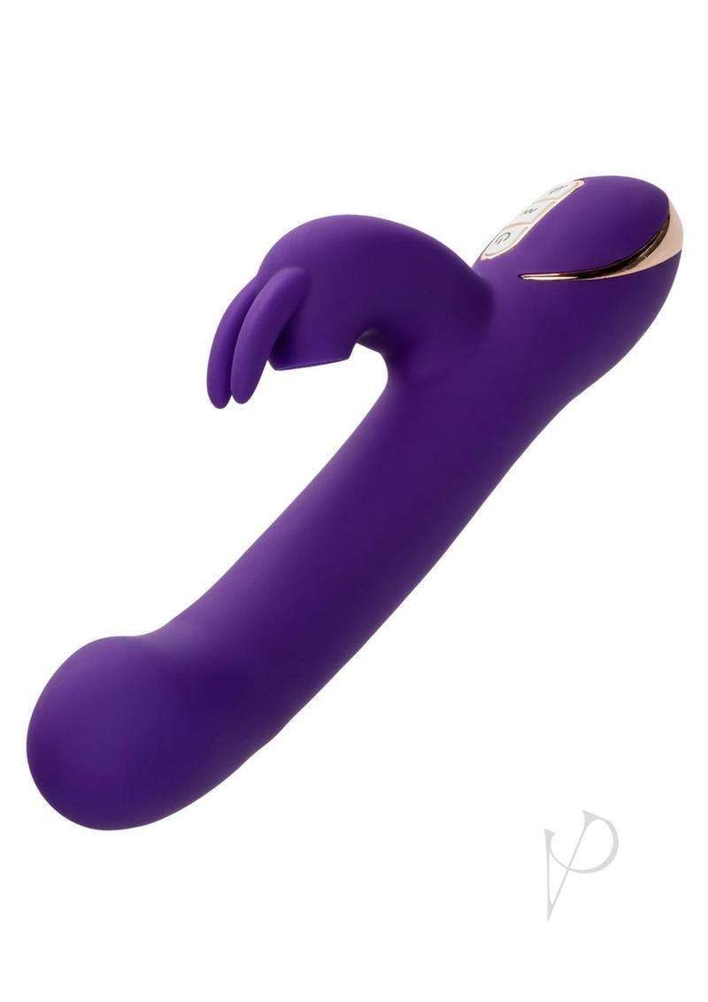 Jack Rabbit Signature Rechargeable Silicone Suction Rabbit Vibrator - Purple