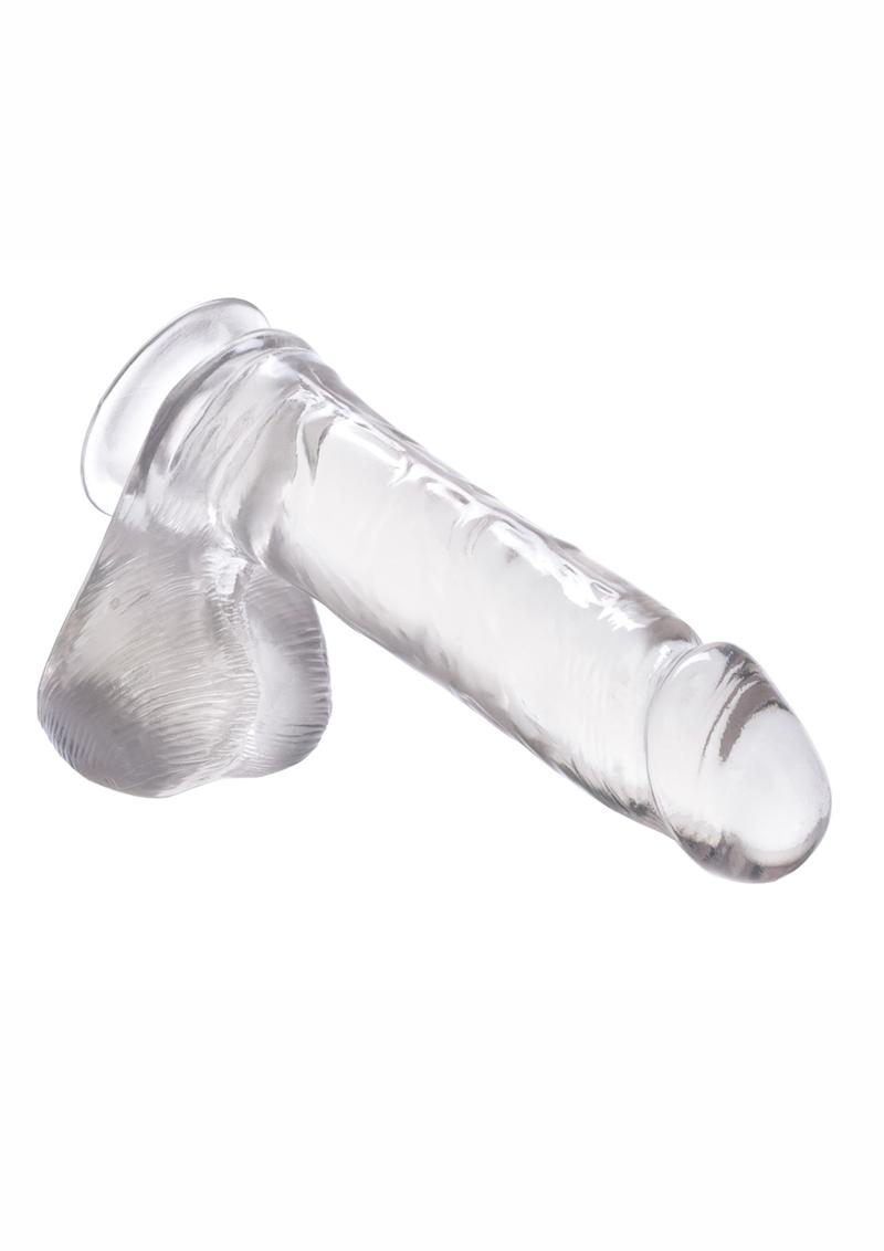 Jelly Royale Dildo - Clear - 6in