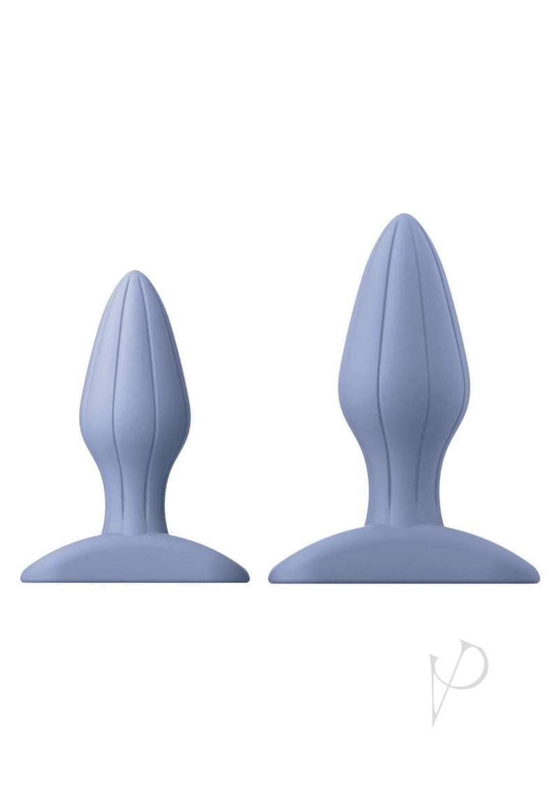 Jimmyjane Ersa Silicone Plug - Blue - Set