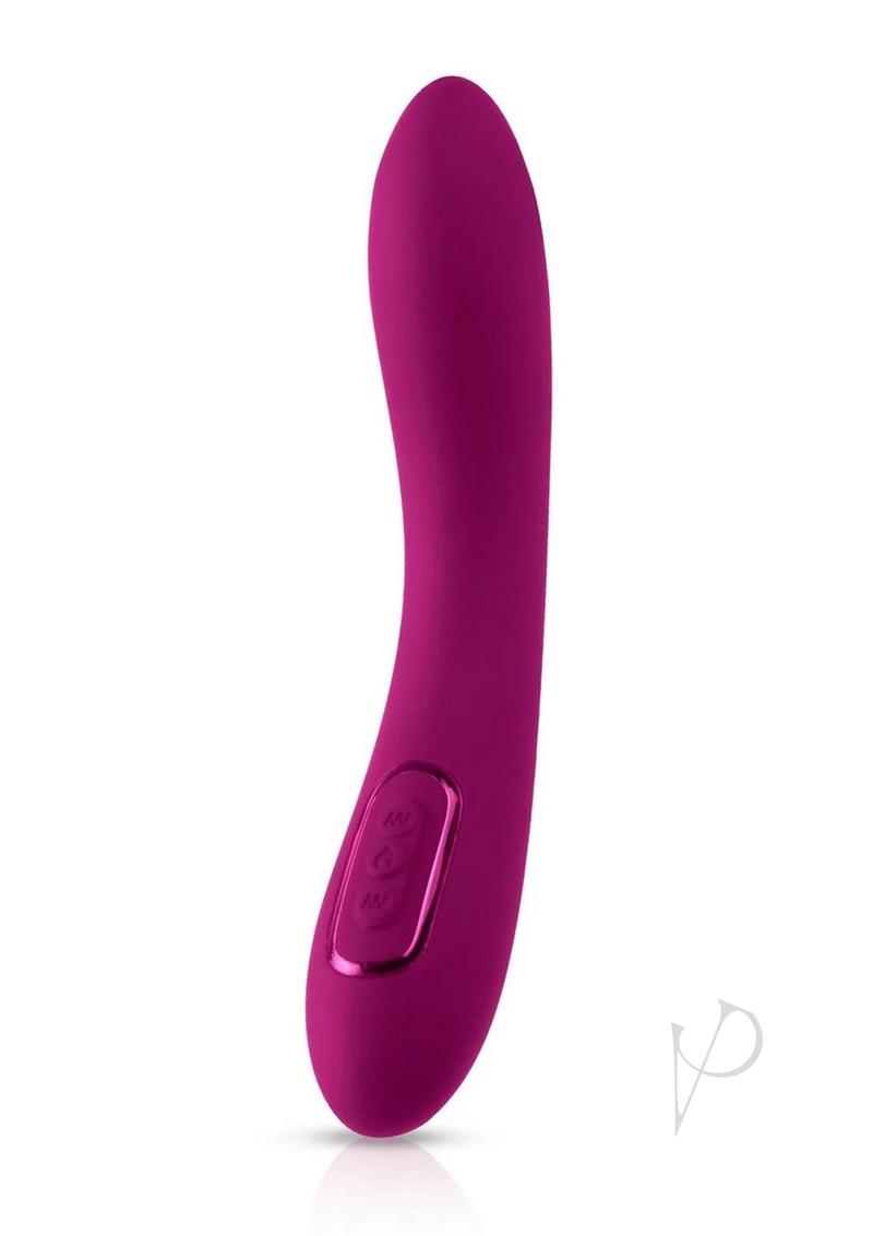 Jimmyjane Solis Form 6 Rechargeable Silicone Vibrator - Fuchsia