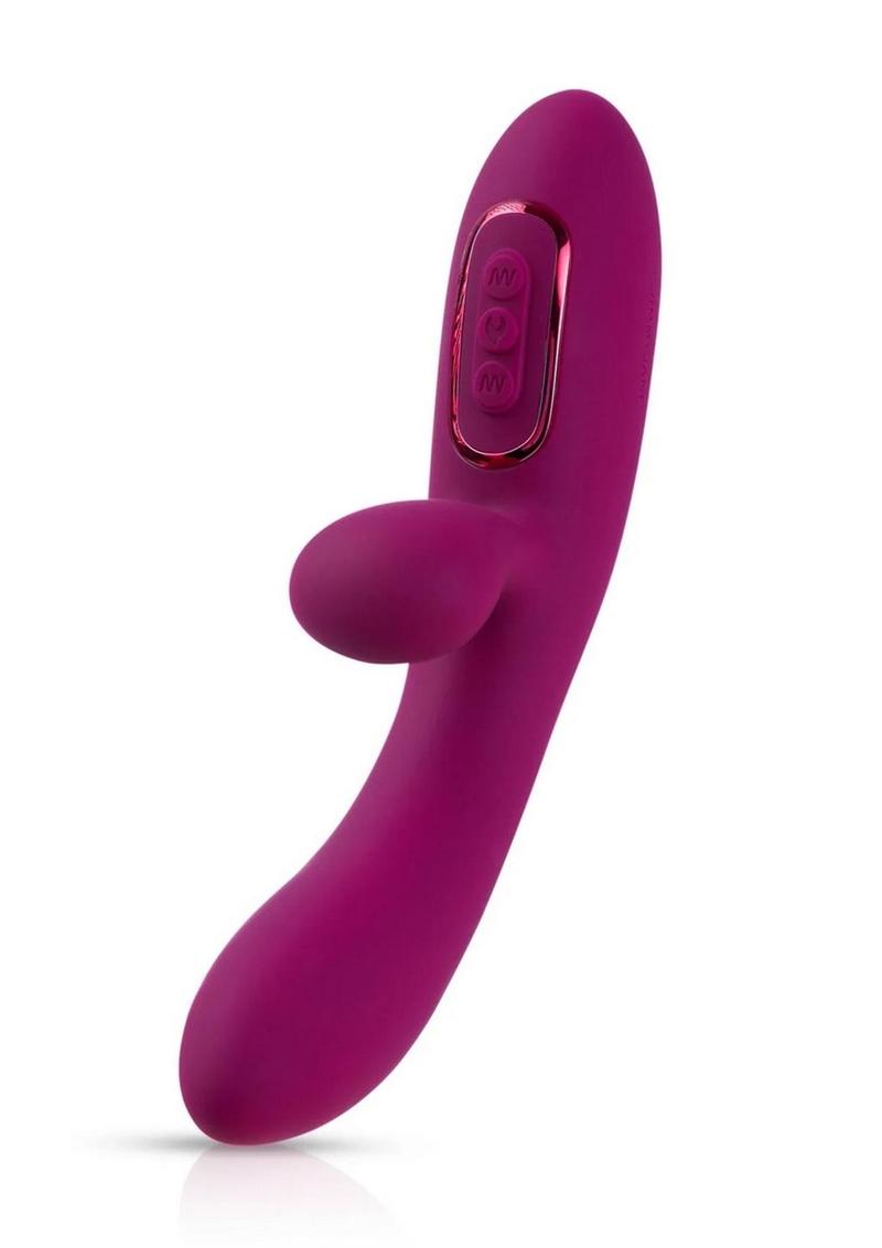 Jimmyjane Solis Rabbit Rechargeable Silicone Dual Vibrator