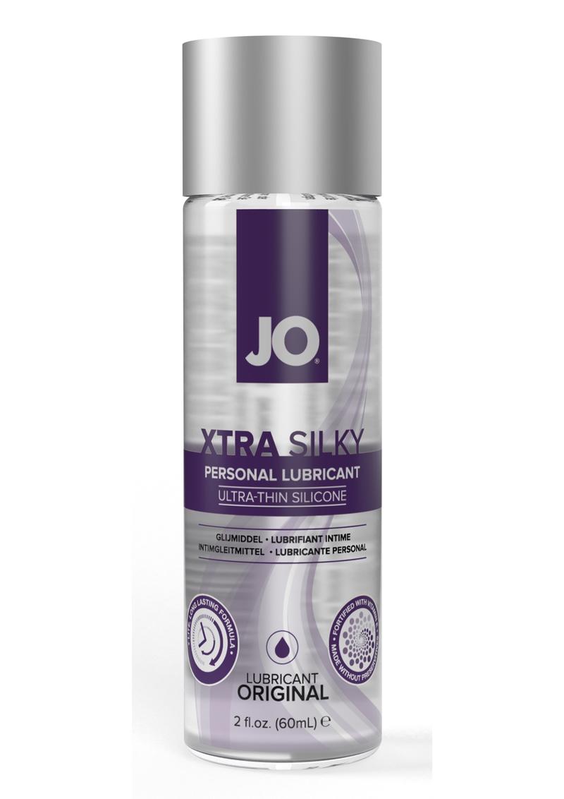 JO Xtra Silky Thin Silicone Lubricant - 2oz