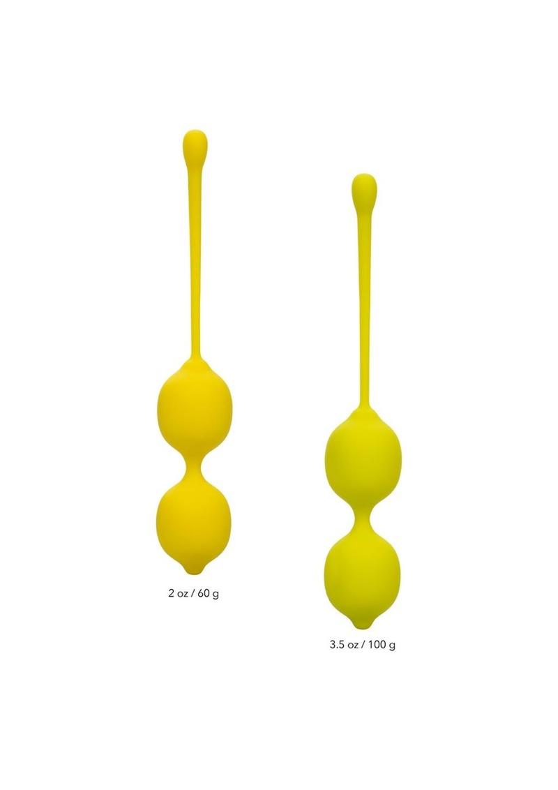 Kegel Training Set Lemon Silicone