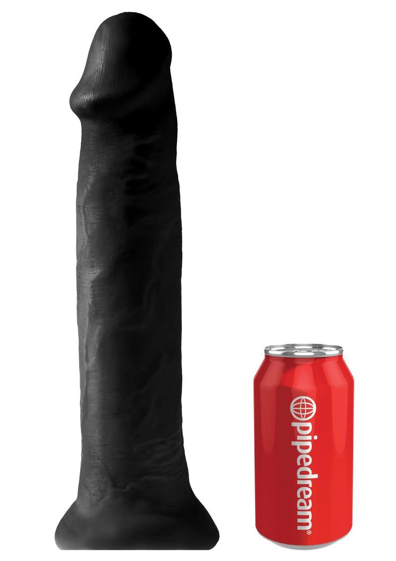 King Cock Dildo - Black - 14in