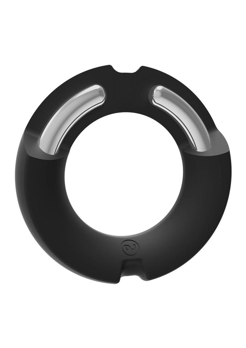 Kink Stretchable Silicone-Covered Metal Cock Ring