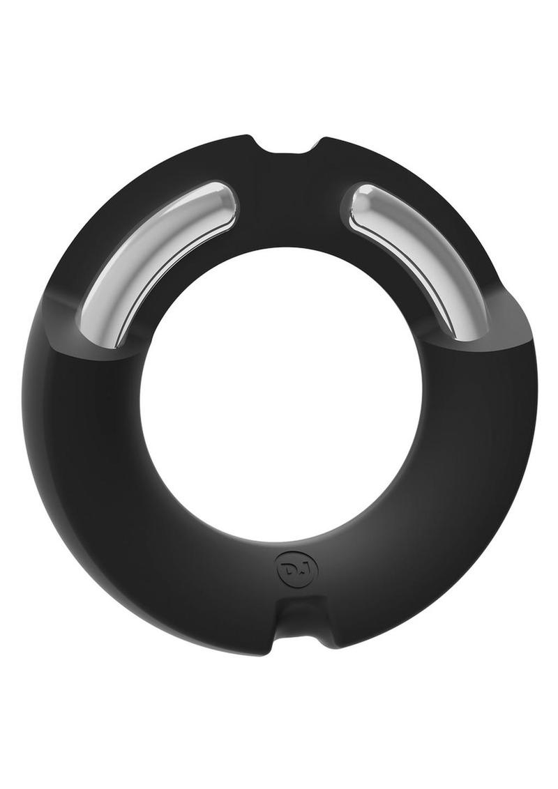 Kink Stretchable Silicone-Covered Metal Cock Ring