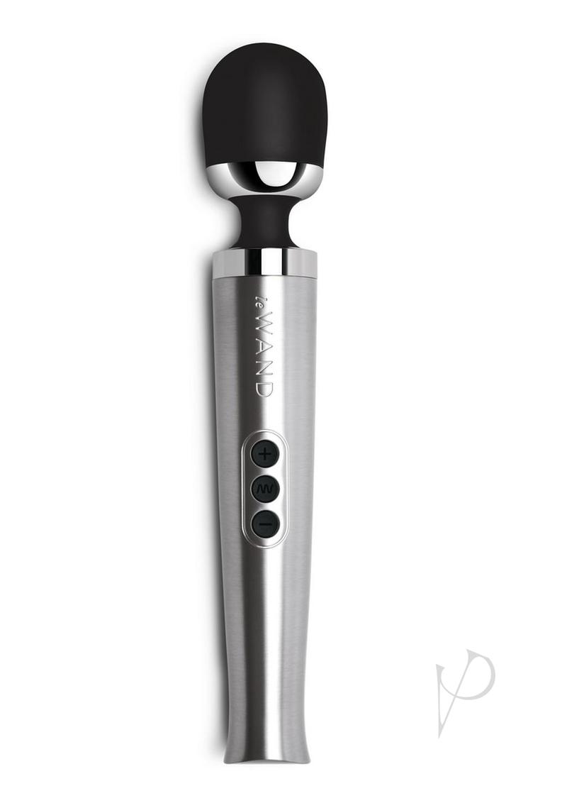 Le Wand Diecast Petite Rechargeable Massager - Silver