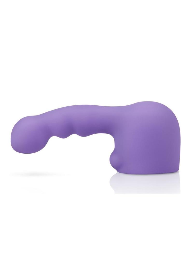 Le Wand Petite Ripple Silicone Attachment Cover - Purple/Violet