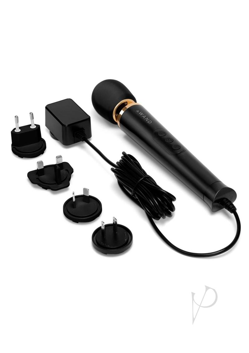 Le Wand Powerful Petite Plug-In Massager - Black