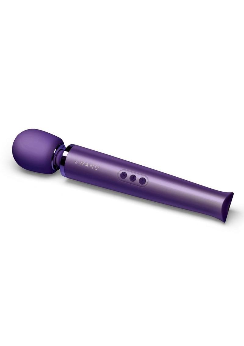 Le Wand Rechargeable Silicone Massager - Purple