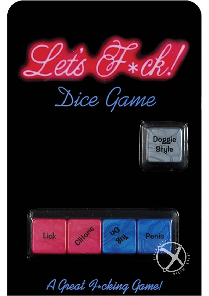 Let's F*ck! Dice Game