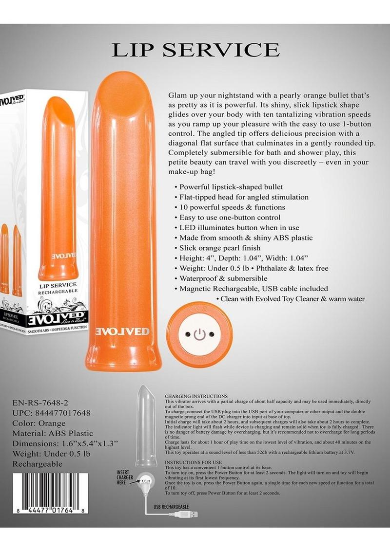 Lip Service Rechargeable Bullet