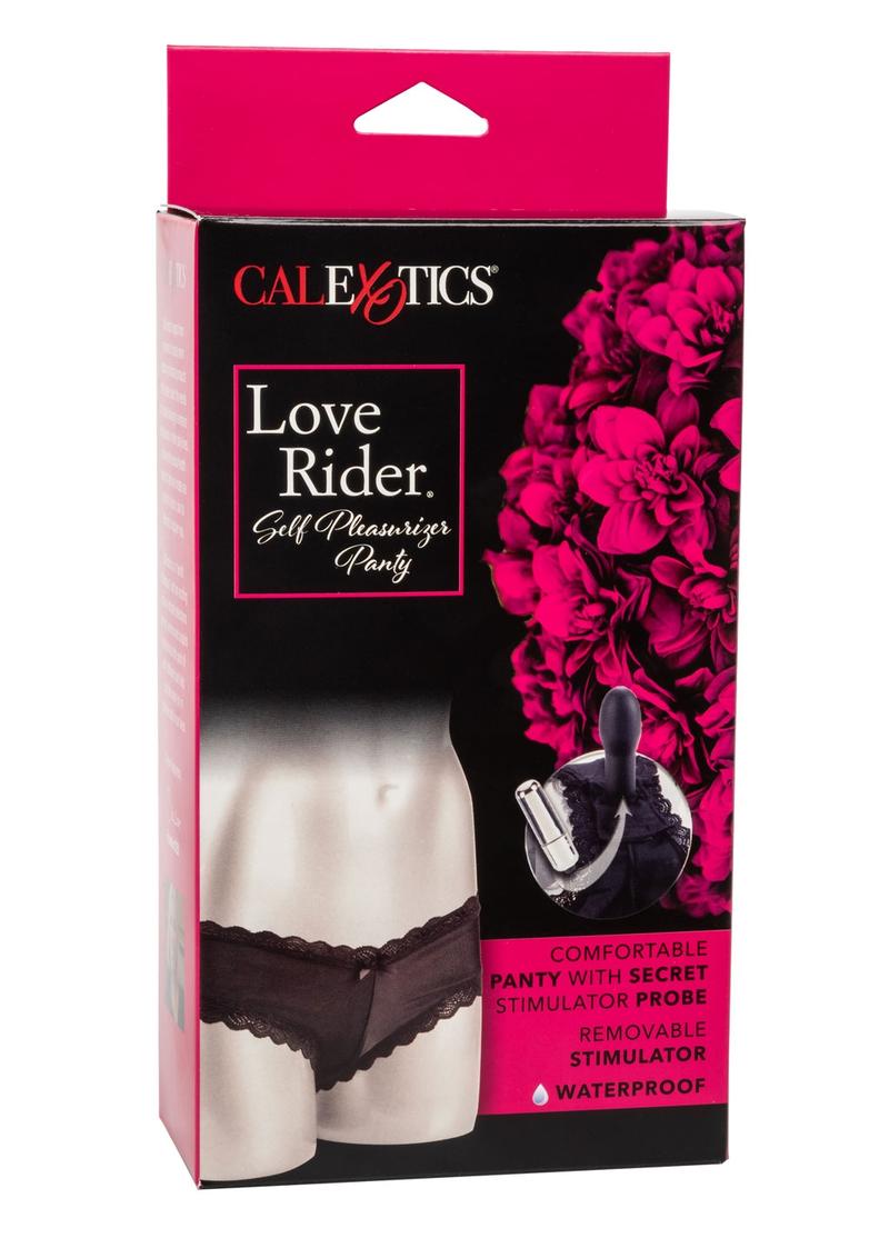 Love Rider Self Pleasurizer Panty Vibe - Black