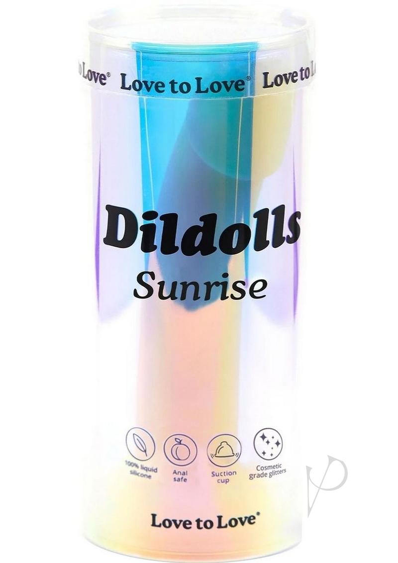 Love to Love Dildolls Sunrise Silicone Dildo - Pink