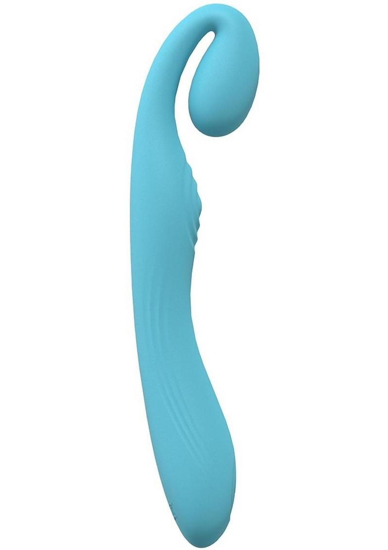 Loveline Obsession Rechargeable Dual Motor Vibe - Blue