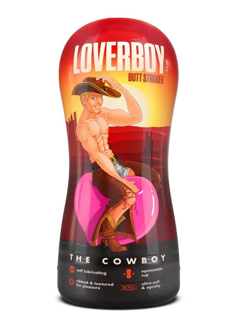 Loverboy Cowboy Self Lubricating Anal Pocket Stroker - Vanilla