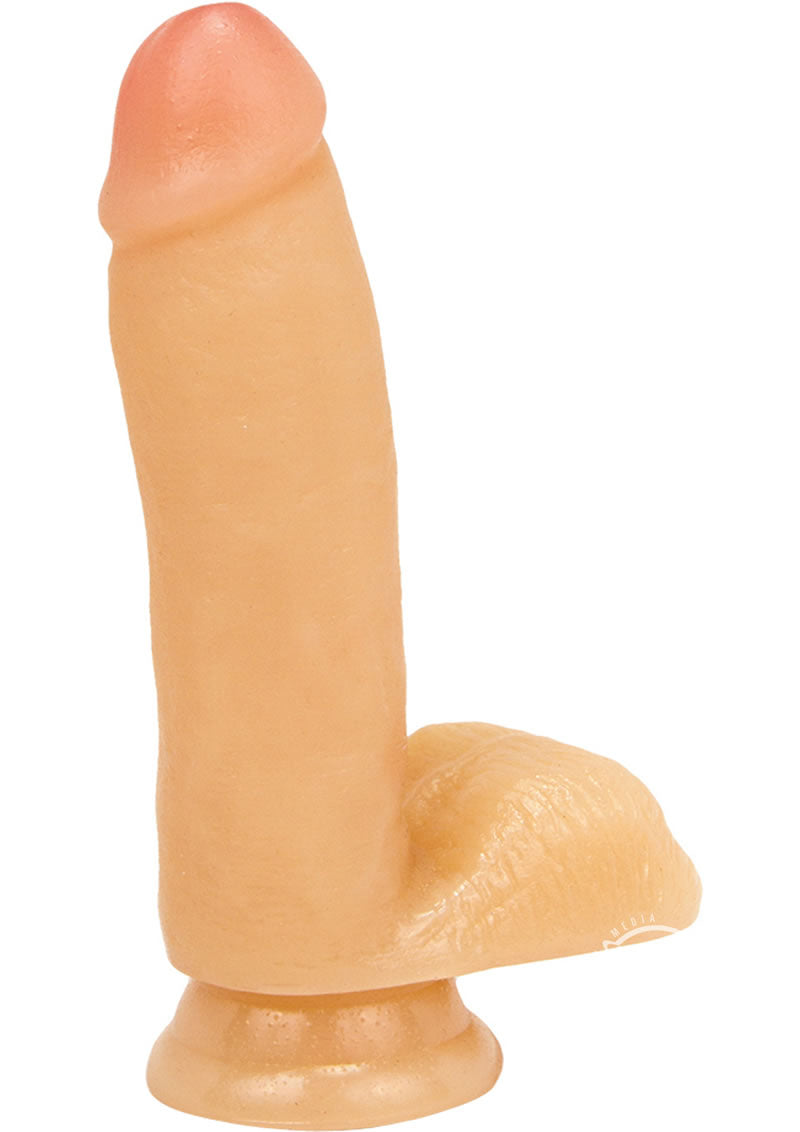 Loverboy The Surfer Dude Dildo with Balls - Vanilla - 6.75in