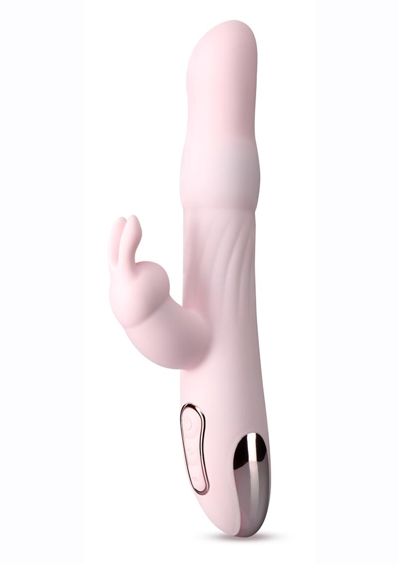 Lush Aurora Rechargeable Silicone Rabbit Vibrator - Pink