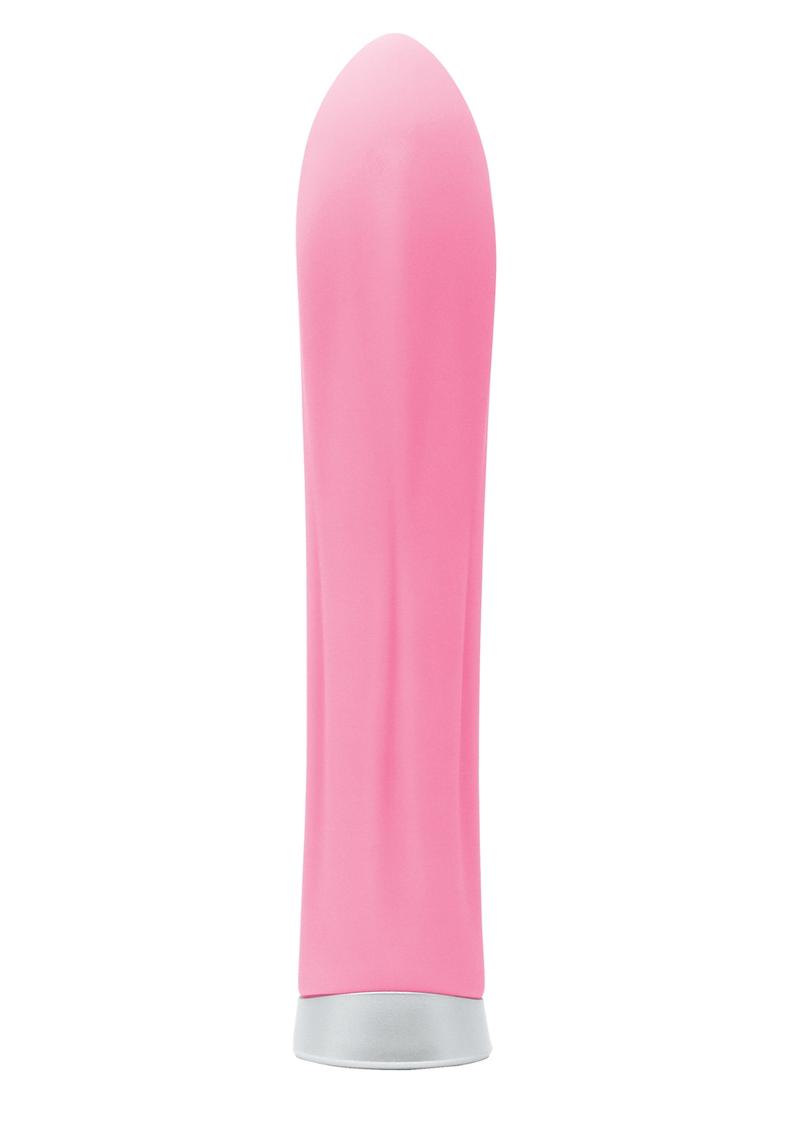 Luxe Collection Honey Rechargeable Silicone Flexible Compact Vibrator - Pink