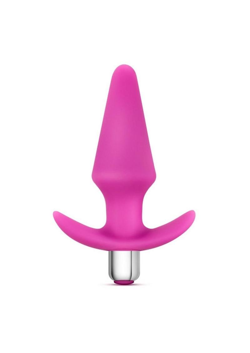 Luxe Discover Silicone Vibrator Butt Plug