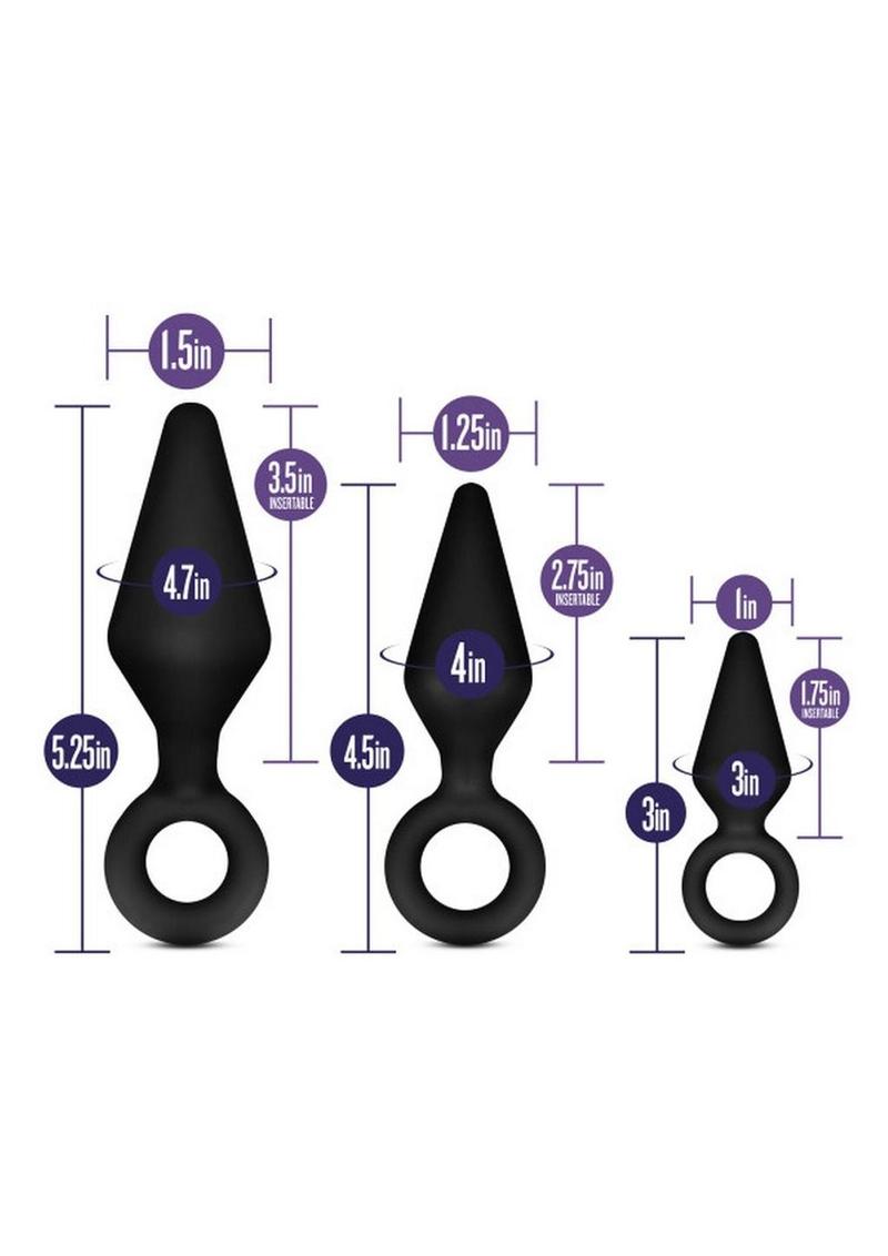 Luxe Night Rimmer Silicone Anal Kit